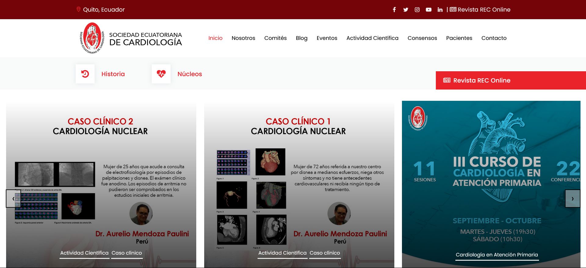 SOCIEDAD ECUATORIANA DE CARDIOLOGÍA