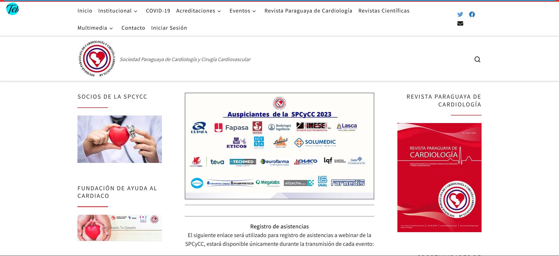 SOCIEDAD PARAGUAYA DE CARDIOLOGÍA