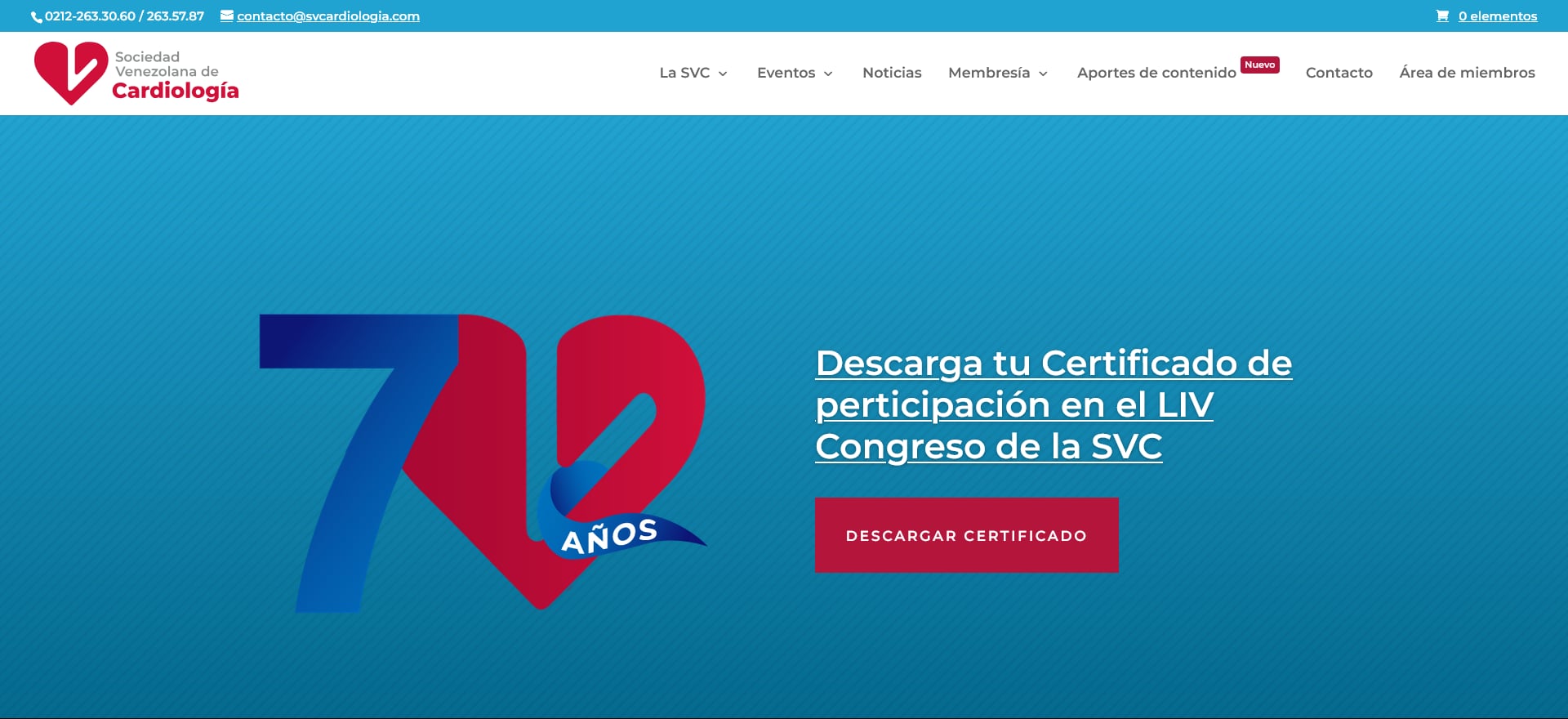 SOCIEDAD VENEZOLANA DE CARDIOLOGÍA